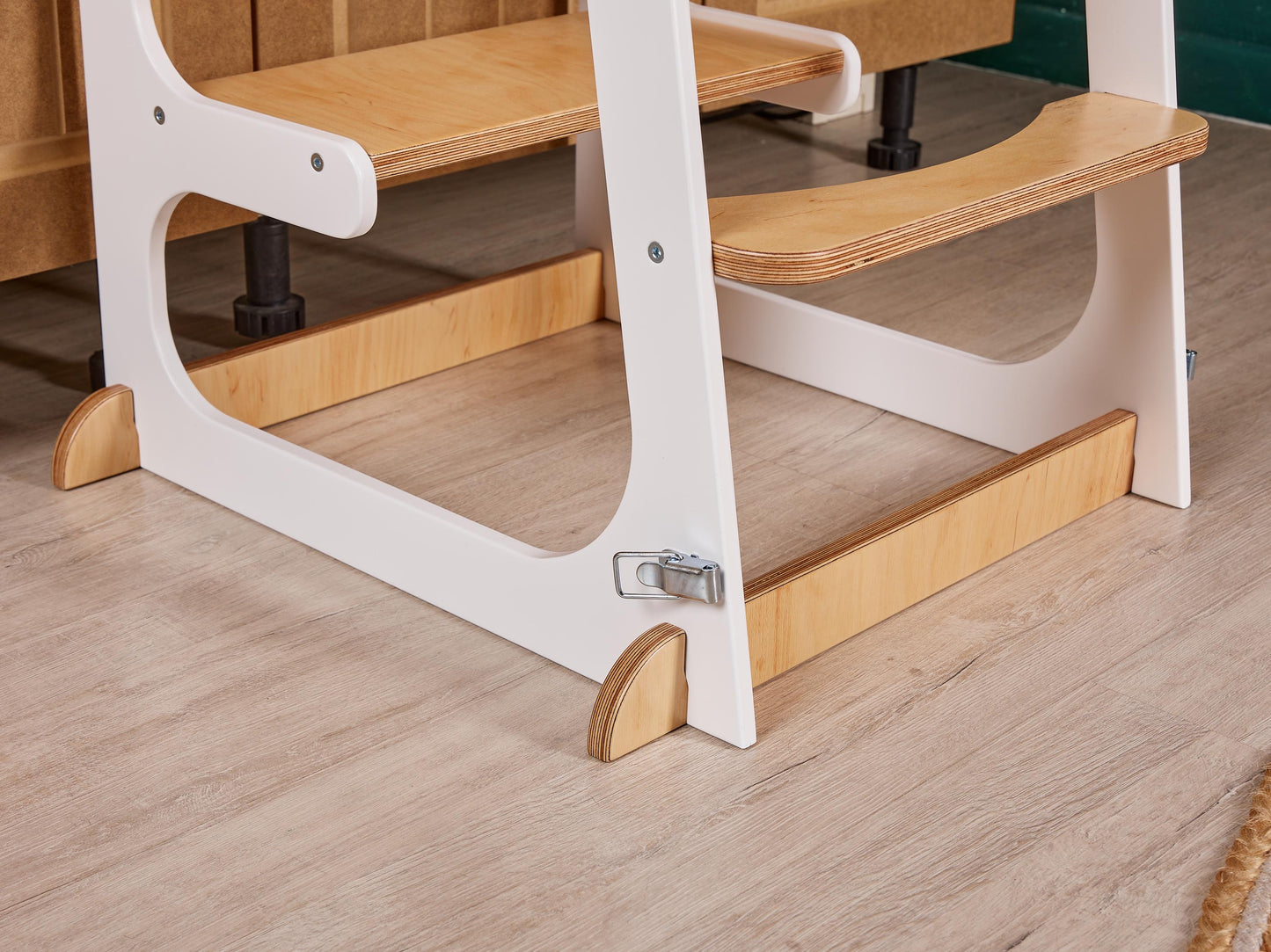 8in1 Convertible Toddler Tower with Seatback, Kitchen Tower for Learning, Tower Toddler Table, Kitchen Help Tower, Toddler tower Slide